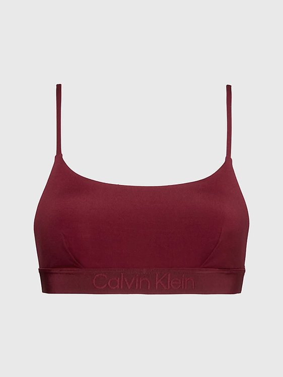 Calvin Klein Swimwear – Core Tonal plavky - Horní díl, Červená barva