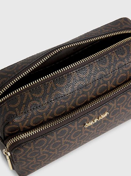 Módní CK Must crossbody, Hnědá barva, 2023