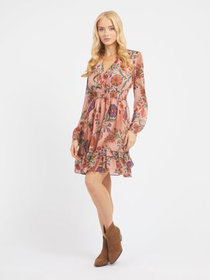 GUESS – Brigida šaty, Růžová barva