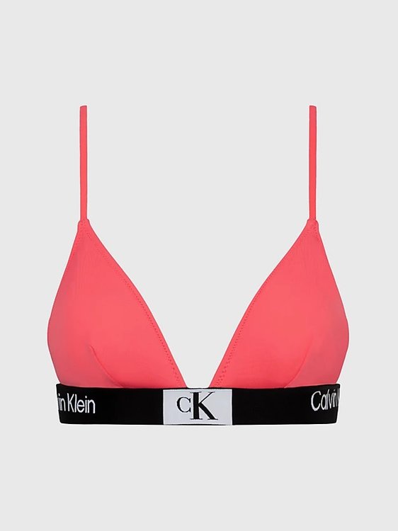 Calvin Klein Swimwear – CK 1996 plavky, Červená barva