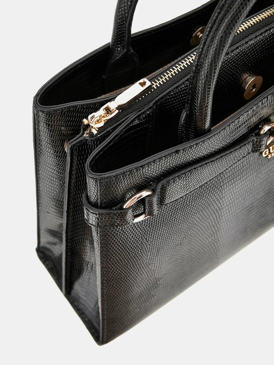 HWKG9333060-BLA STŘEDNÍ KABELKA Černá barva Ženy