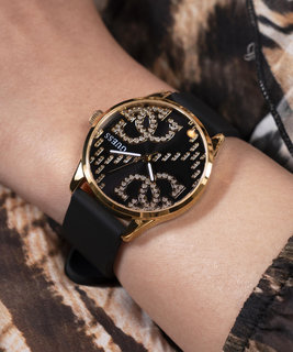 Černá, Zlatá barva, G Stitch hodinky