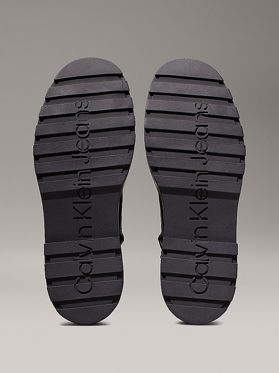 Flatform High biker obuv Černá barva Ženy