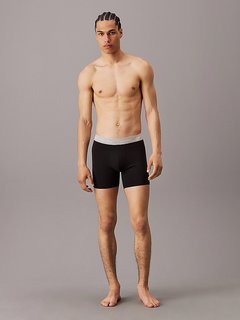 Cotton Stretch boxery 3ks Černá barva Muži