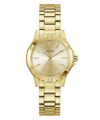 GUESS – Mist hodinky, Zlatá barva