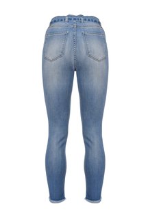 Skinny jeans – Pinko, Modrá barva Ženy