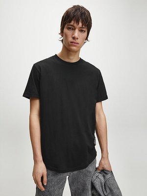 Calvin Klein Jeans – Badge Triko, Černá barva