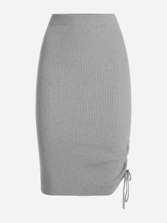 Guess – Tara sukně, Šedá barva 1