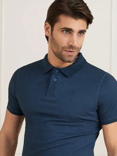 Luxusní Polo tričko, Modrá, Navy barva, M, L, XL