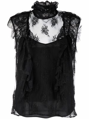 Pinko – Vercelli blůza, Černá barva