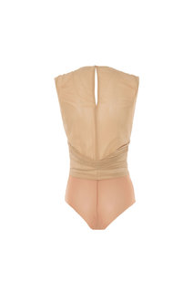 Luxusní Fernes top, Béžová, Zlatá barva, 38(XS), 40(S), 42(M), 44(L)