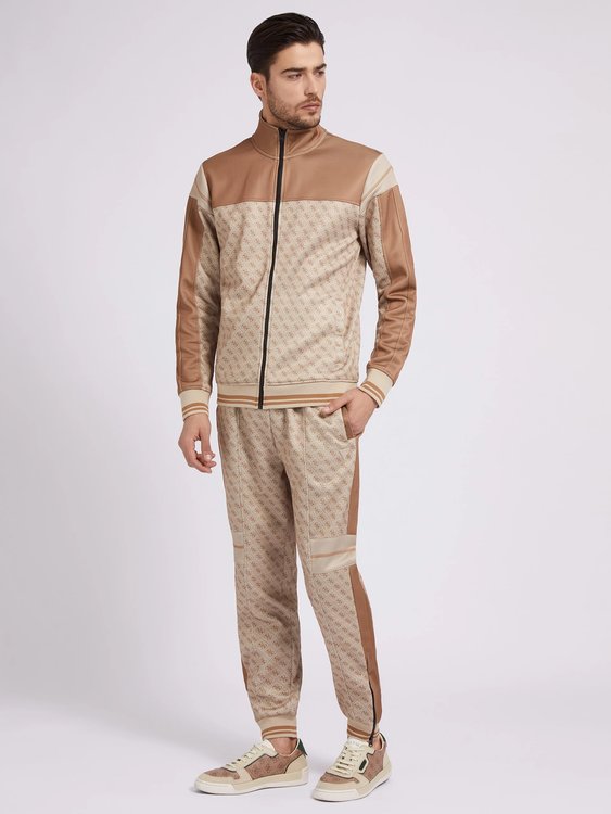 Luxusní Marshall tepláky, Hnědá barva, M, L