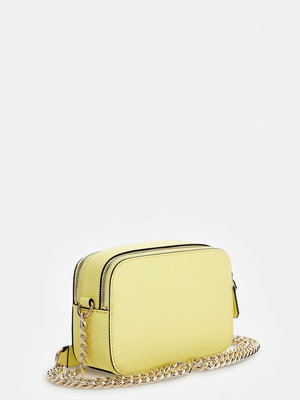Noelle crossbody – GUESS, Žlutá barva Ženy