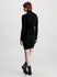 Badge šaty – Calvin Klein Jeans, Černá barva Ženy