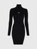 Badge šaty Černá barva Ženy