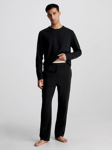 Módní CK Black Sleep triko, Černá barva, 2023