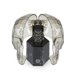 Luxusní THE HEXAGON hodinky, Černá barva, UNI