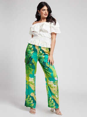 Sangallo top – Guess, Bílá barva Ženy