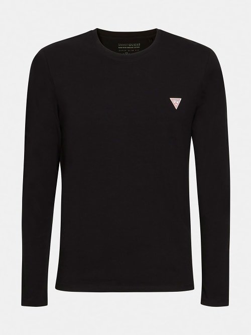 Guess, Černá barva Logo triko