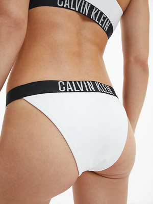Intense Power plavky - Spodní díl – Calvin Klein Swimwear, Bílá barva Ženy