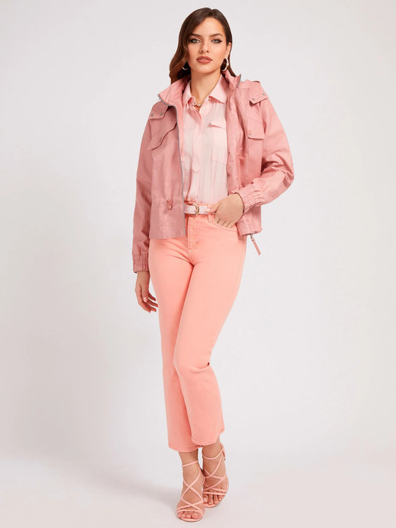 Agathe bunda – Guess, Růžová barva Ženy