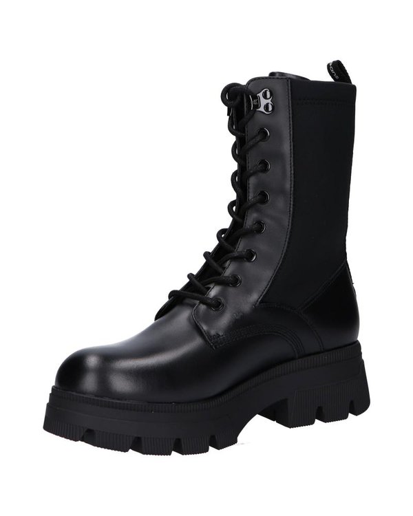 Calvin Klein Jeans – Chunky Combat kozačky, Černá barva