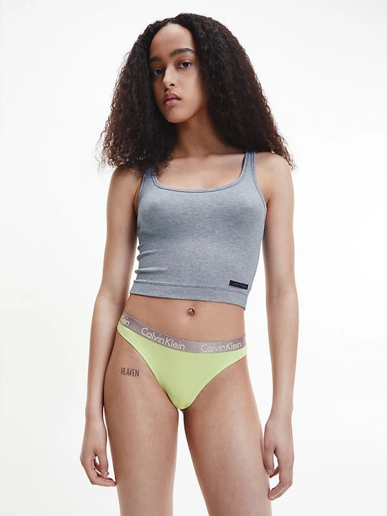 Luxusní 000QD3560E-6S2 tanga 3PK, XS, S, M, L