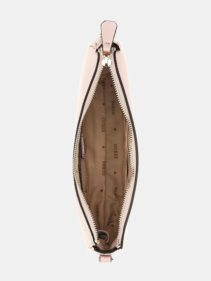 Módní Noelle crossbody, Růžová barva, 2023
