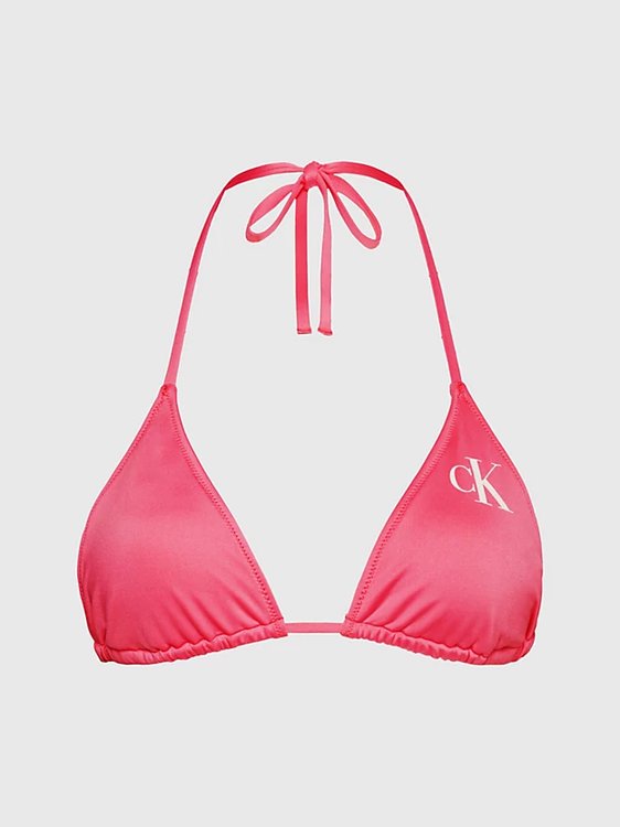 Calvin Klein Swimwear – CK Monogram plavky - Horní díl, Růžová barva