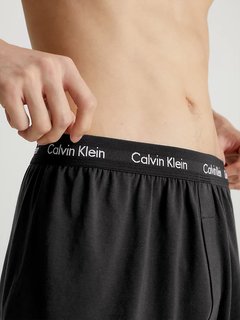 Luxusní Cotton Stretch trenky 2ks, Černá barva, L