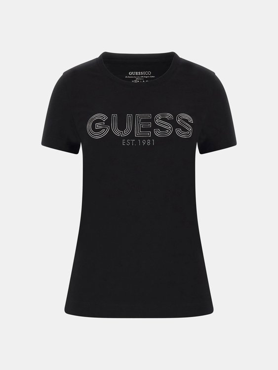 Luxusní Bold Logo triko, Černá barva, XS, S, M, L, XL