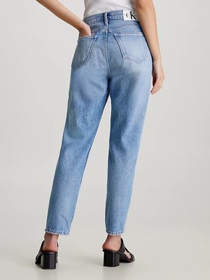 Mom jeans – Calvin Klein Jeans, Modrá barva Ženy