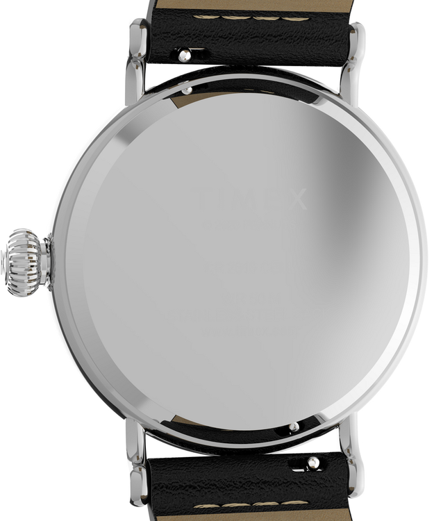 Peanuts hodinky Černá, Stříbrná barva Muži