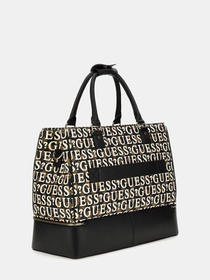 Stark Zip Bottom cestovní taška – GUESS, Hnědá, Multi barva Ženy