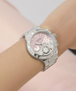 Růžová, Stříbrná barva, Harlow hodinky