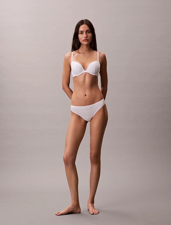 Calvin Klein Underwear – Perfectly fit lace bikiny, Bílá barva