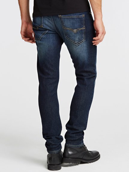 Módní Miami jeans, Modrá barva, 2020, 2020