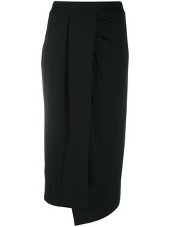 Luxusní Asymetrická sukně, Černá barva, XS, S, M, L