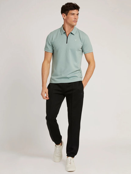 Polo košile Zelená barva Muži