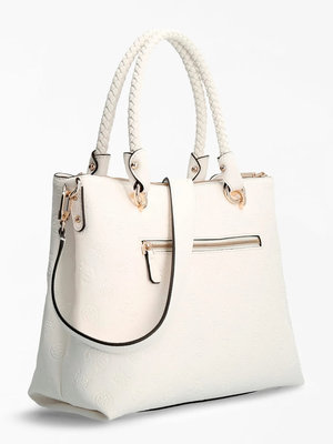 Helaina hobo kabelka – Guess, Bílá barva Ženy