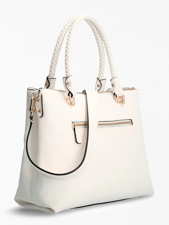 Helaina hobo kabelka – Guess, Bílá barva Ženy