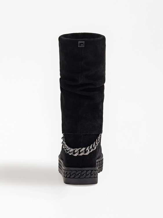 Luxusní Hadama krátké kozačky, Černá barva, 36, 37, 38, 39, 40