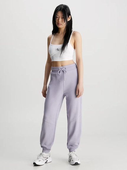 Módní Tab Jog tepláky, Fialová barva, 2023