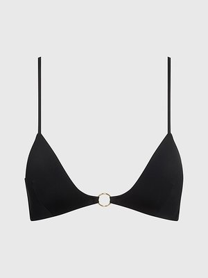 Calvin Klein Swimwear – CK Core Solids plavky, Černá barva