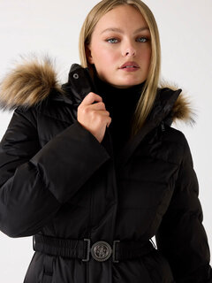 Luxusní Marina bunda, Černá barva, S, M, L