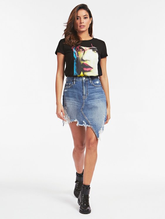 Andreana triko – Guess, Černá, Multi barva Ženy, Ženy