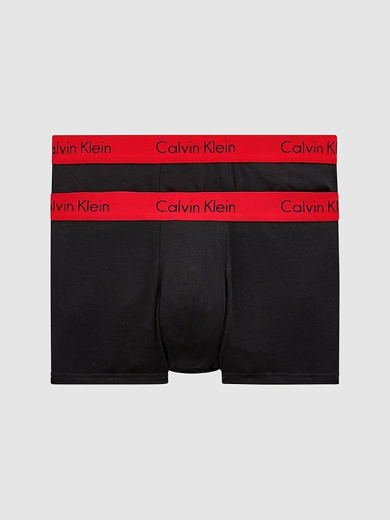 Calvin Klein Underwear – Boxerky 2ks, Černá, Červená barva