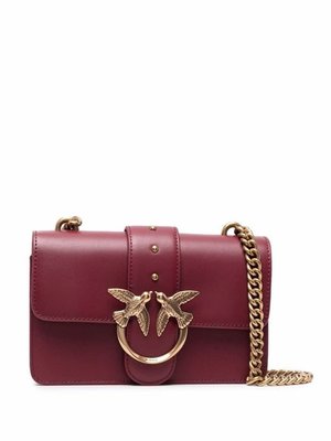 Luxusní Mini Love Bag Icon kabelka, Bordó barva, U