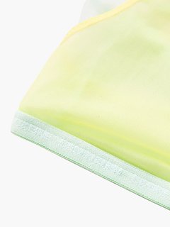 Pride braletka Zelená, Žlutá barva Ženy