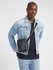 Luxusní Vezzola crossbody, Černá barva, T/U